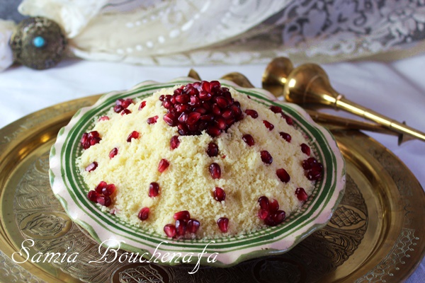 couscous seffa algérienne à la grenade-recette ramadan-samia-bouchenafa
