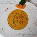 velouté carotte agrume fleur oranger cannelle