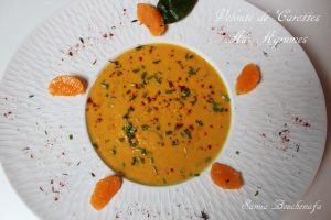 velouté de carrote marocaine carotte fleur oranger cannelle ramadan