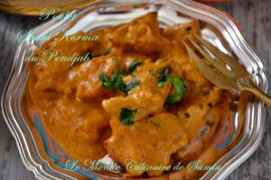 poulet korma indien curry