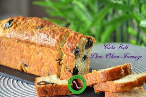 cake salé facile inratable thon olive fromage