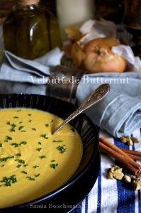 butternut velouté soupe crémeuse