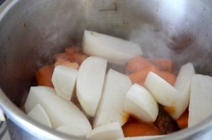 légumes sauce couscous recette ramadan
